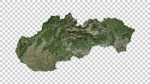 Slovakia Map Иллюстрация
