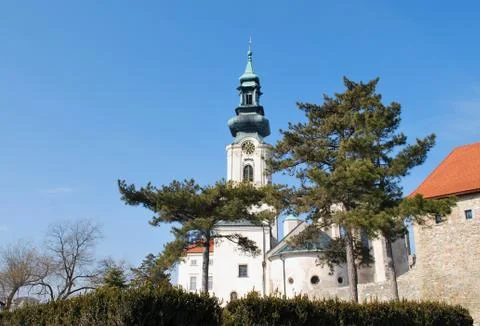 Slovakia - Nitra castle Stock Photos