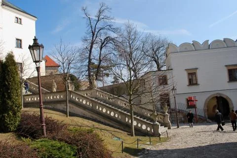 Slovakia - Nitra castle Stock Photos