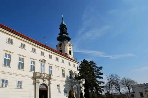 Slovakia - Nitra castle Stock Photos
