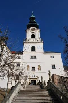 Slovakia - Nitra castle Stock Photos