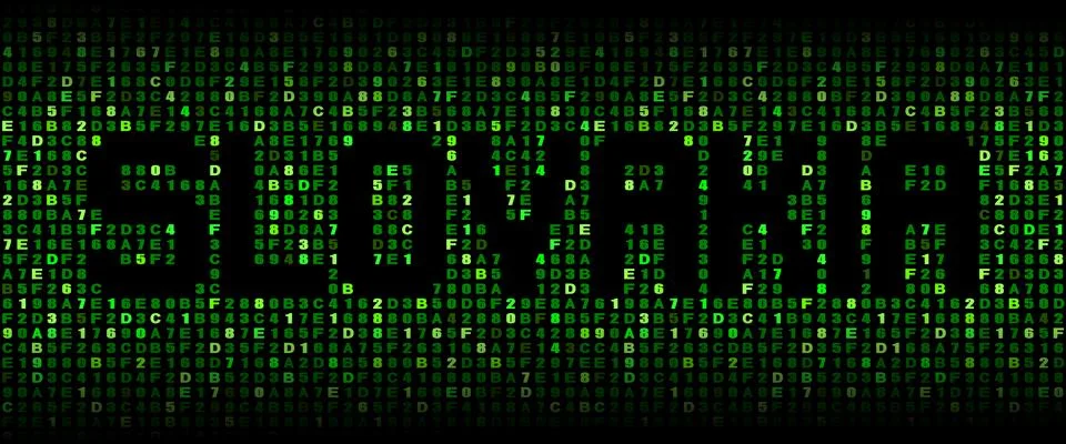 Slovakia text on hex code illustration Stock Illustration