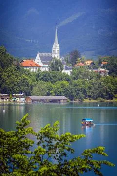 Slovenia. Bled. Stock Photos