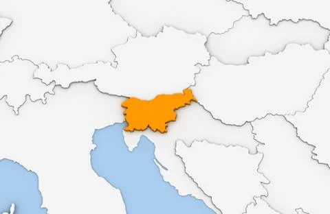 Slovenia Stock Illustration