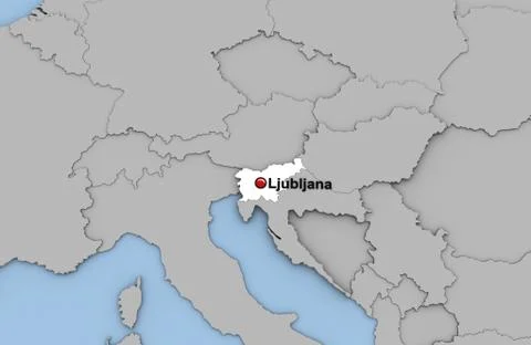 Slovenia Stock Illustration