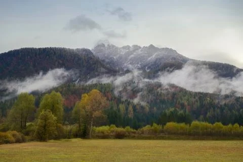 Slovenia Mountains Stock Photos