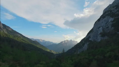 Slovenia mountains timelapse Stock Footage 286332727