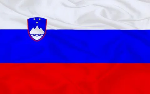 Slovenia texture Flag Stock Illustration