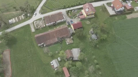 Slovenian Valley in Summer time Stock Footage 170426341