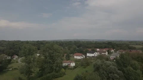 Slovenian Valley in Summer time Stock Footage 172136397