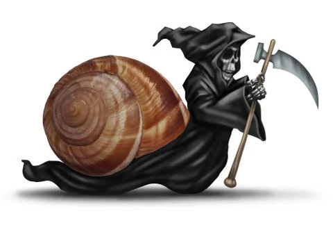 Slow Aging Stock Illustration