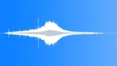 Slow car drive-by through forest road Sound Effect