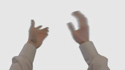 Slow Clapping Business Hands Gesture Stock Footage 340597131