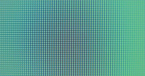 Slow color change macro pixels computer monitor screen. Stock Footage 196941378