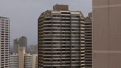 A Slow Decent Stock Footage 105258250