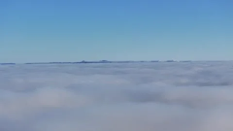 A slow descend back into the gloom from above Stock Footage 337144029