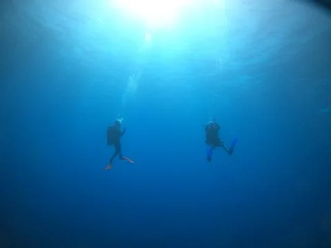 Slow Descent Foto stock