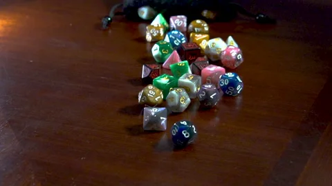 Slow dice pour Stock-Footage 198946862