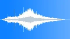 Slow diesel car on crunchy roadSound Effect
