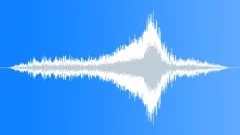 Slow diesel semi-truck passing Sound Effect