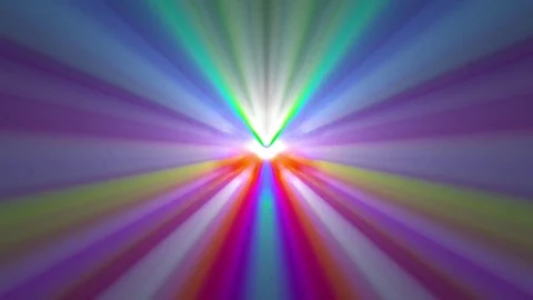 Slow Disco Light Rays Pulsing Flashing VJ Motion Background Loop 2 Stock Footage 77550111