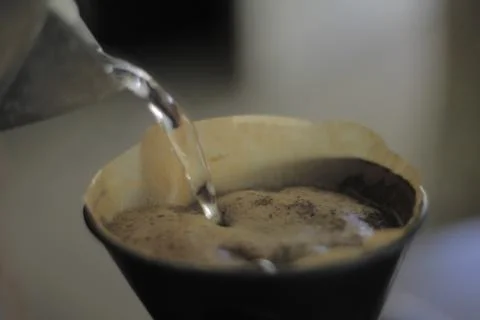 Slow drip coffee Stock Photos