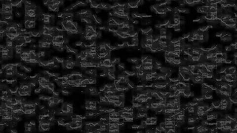 Slow, dynamic shapes with rectangles and fractal noise 스톡 동영상 147083524