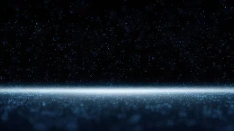 Slow falling particles bounce effect copy space loop background Stock Footage 345327564