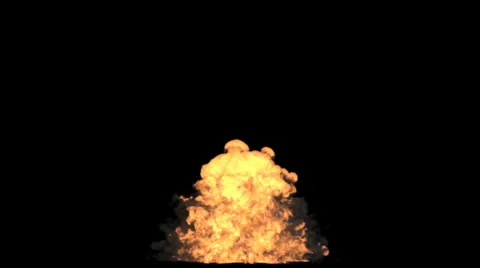 Slow Fiery Explosion Vidéo 27136189
