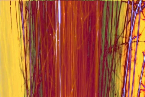 Slow Fireworks Video stock 135774