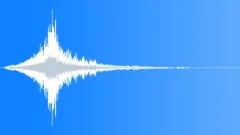 Slow flanged missile pass-by Sound Effect