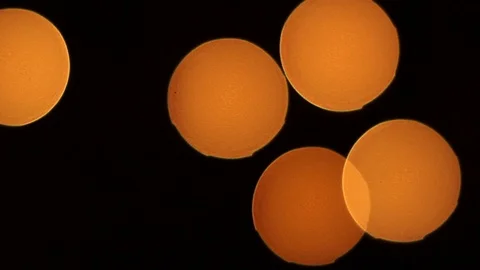 Slow Flashing Lights Stock Footage 98679658