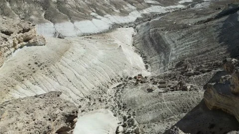 Slow flight with an opening view of the canyon Stock Footage 237743621
