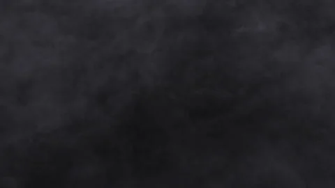 Slow Flight Through Eerie Dark Clouds on Black Background Stock Footage 328991136