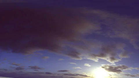 Slow Flight Through Majestic Clouds Video stock 29645978