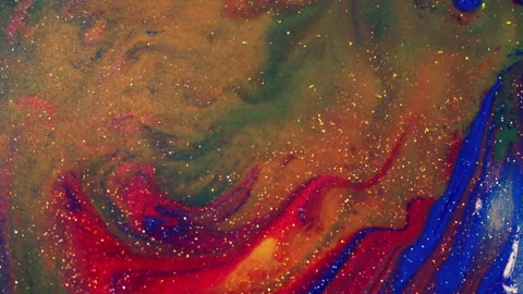 Slow flow motion with colorful textures Stock Footage 235820038