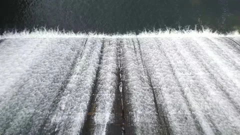 Slow  flow of the waterfall in the Tambakboyo Video stock 169941606