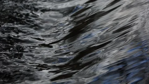 Slow flowing blue water in river Vídeos de archivo 169764114
