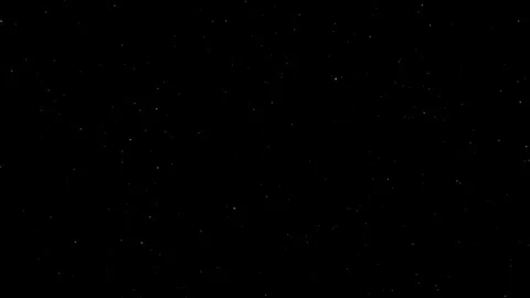 Slow fly through of star field Stock Footage 79861781