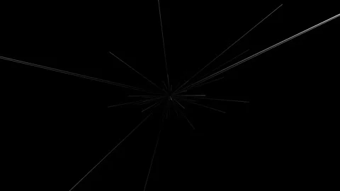 Slow Flying Lines 6 (can be colorized Vidéo 326893766