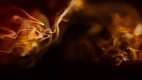 Slow Glowing Particles Background Loop Stock Footage 207806320