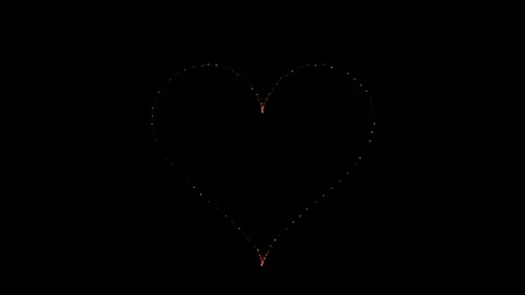 Slow Heart  2D Responsive Hue  库存影片 322126927