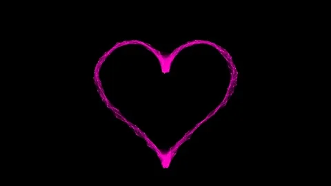 Slow Heart  2D Responsive Hue Stockbeeldmateriaal 322126937