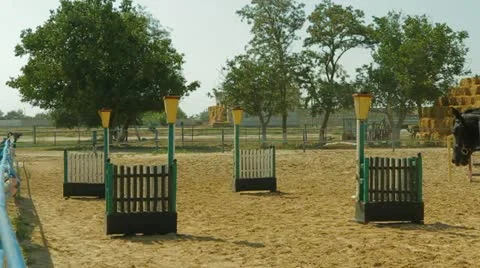 Slow Horseback Riding 스톡 동영상 22292280