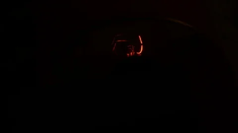 Slow increase in brightness of the bulb Stock-Footage 71353746