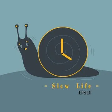 Slow life Stock Illustration