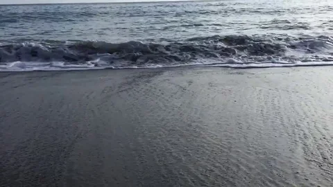 Slow marine waves Video stock 94218480