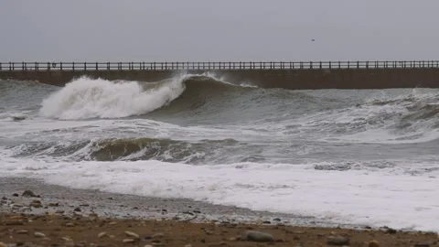 Slow Mation Waves 1 Stock Footage 288231101