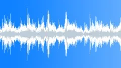 Slow metal can rolling on wooden surface - loop Sound Effect