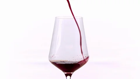 Slow Mo Aesthetic Shot Of Wine Being Poured Stock Footage 108150720